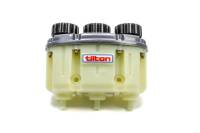 Tilton 3-Chamber Plastic Master Cylinder Reservoir w/ Push-On Fittings