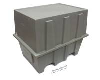 Trailer Storage Cases and Totes - Engine Storage Case - Scribner Plastics - Scribner Big Block Engine Shipping Case