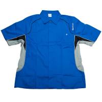 Sparco Pit Tech Crew Shirt - Blue