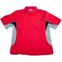 Sparco Pit Tech Crew Shirt - Red