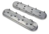 Holley - Holley Aluminum LS Valve Covers-Natural Cast - Image 1