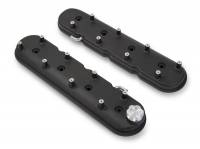 Holley - Holley Aluminum LS Valve Covers-Black Krinkle - Image 3