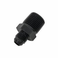 Russell Performance Products - Russell Adapter Fitting #6 to 1/2 NPT Straight Black - Image 2
