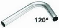 Exhaust Pipe - Bends - Exhaust Pipe Bends - 120 Degree - Hedman Hedders - Hedman Hedders J-Bend Mild Steel 2.375 x 3.75" Radius 18 Gauge
