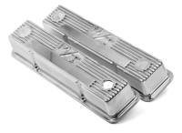 Holley - Holley M/T Retro Aluminum Valve Covers SB Chevy - Image 1