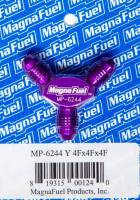MagnaFuel Y-Fitting - 3 #4 Male