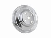 Mr. Gasket - Mr. Gasket Chrome Plated Steel Water Pump Pulley - Double Groove - Image 1