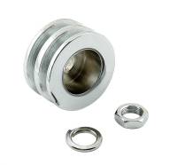 Mr. Gasket Chrome Plated Alternator Pulley - Double Groove