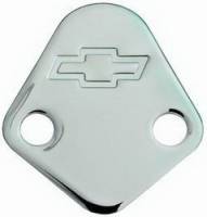 Proform Parts - Proform Fuel Pump Block-Off Plate - Bow Tie Emblem - Big Block Chevy - Image 2
