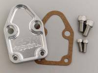 CSR Performance Products - CSR Performance SB Chevy Fuel Pump Block-Off Plate - Clear - Image 3