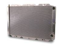 AFCO Racing Products - AFCO Pro Series Double Pass Aluminum Radiator - 19" x 31" x 3" - Chevy - 1/4" Pipe - Image 2