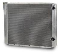 AFCO Racing Products - AFCO Aluminum Double Pass Radiator - 19" x 24" - Inlet 1-1/2" Right, Outlet 1-3/4" Right - Image 2