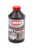 Oil, Fluids & Chemicals - Oils, Fluids and Additives - Amalie Oil - Amalie DOT 3 Brake Fluid - 12 oz. Bottle