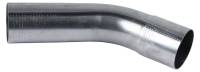 Exhaust Pipe - Bends - Exhaust Pipe Bends - 45 Degree - Boyce Trackburner Performance Products - Boyce Trackburner 3" 45 Radius Elbow - Expanded On One End