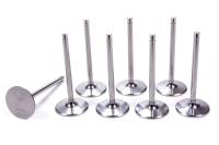 Engines and Components - Del West Engineering - Del West 11/32" Titanium Intake Valves - 2.150", + .600" Long, Radius Groove - (Set of 8)
