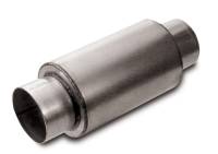 Exhaust System - Dynatech - Dynatech Split-Flow Round Race Muffler - 3" Inlet, Outlet - Dimensions: 6" L x 5" Diameter - UDTRA Approved