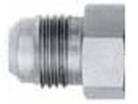 Aeroquip - Aeroquip Steel Male -06 AN to 3/8 Tube O.D. AN to Braze (Unplated) Adapter - Image 1