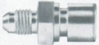 Aeroquip Steel -04 Male AN to 10mm x 1 Brake Thread Female AN Brake Adapter - (2 Pack)