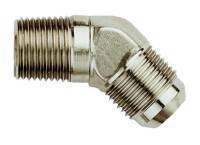 Aeroquip Steel 45° -08 Male to 3/8" NPT Adapter