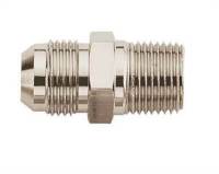 Aeroquip - Aeroquip Aluminum -06 Male AN to 1/8" NPT Straight Adapter - Nickel Plated - Image 2