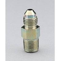 Gauge Components - Gauge Adapters and Fittings - Aeroquip - Aeroquip Steel -03 Male AN to 1/8 NPT Straight Adapter