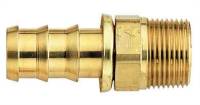 Aeroquip - Aeroquip Brass SOCKETLESS™ -06 Straight Male Pipe Fitting - 3/8" NPT - Image 2
