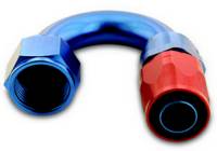 Fittings & Plugs - Hose Ends - A-1 Performance Plumbing - A-1 Performance Plumbing 200 Series -06 AN 180 Swivel Hose End
