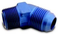 A-1 Performance Plumbing - A-1 Performance Plumbing -08 AN to 1/2" NPT 45 Adapter - Image 2