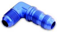 AN Bulkhead Fittings and Adapters - 90° Male AN Flare Bulkhead Adapters - A-1 Performance Plumbing - A-1 Performance Plumbing -03 AN 90° Bulkhead Union Adapter