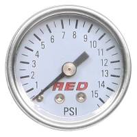 AED Performance - AED 1.5" Screw-In Fuel Pressure Gauge - 0-15 PSI - Image 2