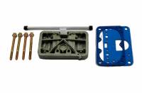 AED Performance - AED Holley Carb Metering Block Conversion Kit - Fits Holley 450-600 Side Pivot Bowls - Image 1