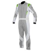 Alpinestars GP Pro Suit - Mid Gray/Steel Gray/Green Fluo 3352116-966