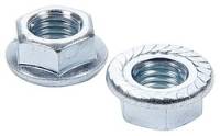 Allstar Performance Serrated Flange Nuts - 5/8"-11 - 10 Pack