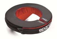 Safety Equipment - Head & Neck Restraints & Supports - Sparco - Sparco Anatomic Kart Collar - Black/Red