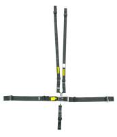 Schroth Racing - Schroth 5-Point Latchlink III Harness System - Pull Up - V-Type - 2" Shoulder - Black