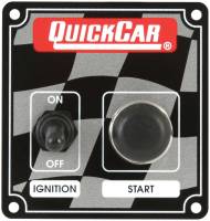 QuickCar Ignition Panel w/ Wiring Kit - 2 Gauge