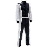 Safety Equipment - Racing Suits - Impact - Impact Racer Firesuit - Black/Grey - Large