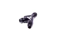 Y Block - Male AN Flare Y-Block Adapters - Aeromotive - Aeromotive Y-Block Fitting - 6 AN to 2 x -6 AN