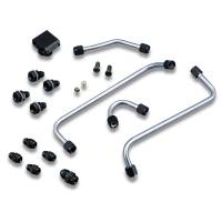 Weiand Fuel Line Kit - For Dual Holley Model 4150