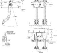 Wilwood Engineering - Wilwood Swing Mount Tru-Bar Brake and Clutch Pedal - Image 2