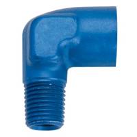 NPT to NPT Fittings and Adapters - 90° Internal / External NPT Adapters - Fragola Performance Systems - Fragola 1/8 NPT 90 Male to Female Adapter Fitting