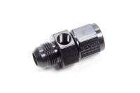 Gauges and Data Acquisition - Fragola Performance Systems - Fragola -8 Male to -8 Female Gauge Adapter Fitting - Black