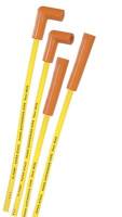 ACCEL - ACCEL Universal Fit Super Stock 8mm Suppression Spark Plug Wire Set - Yellow - Image 2