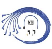 ACCEL Universal Fit Super Stock 8mm Suppression Spark Plug Wire Set - Blue