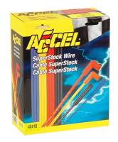 ACCEL - ACCEL Universal Fit Super Stock 8mm Suppression Spark Plug Wire Set - Blue - Image 2