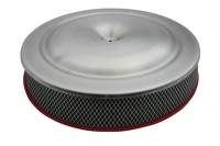 Air & Fuel Delivery - Moroso Performance Products - Moroso 16" Aluminum Air Cleaner - Low Profile 7-5/16 Neck