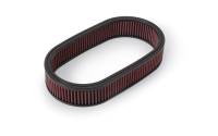 Air Filter Elements - Universal Oval Air Filters - Edelbrock - Edelbrock Air Cleaner Element - Oval K&N Filters