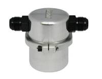 Oil System Components - Air/Oil Separator Tanks - Moroso Performance Products - Moroso Air/Oil Separator for Vacuum Pump