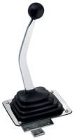Mr. Gasket - Mr. Gasket 3/4 Speed Automatic Floor Shifter - 11 in. Chrome Plated Solid Steel Stick w/ Black Knob - Image 1