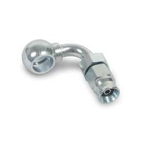 Earl's Speed-Seal Hose Ends - Earl's Straight Speed-Seal Steel Hose Ends - Earl's - Earl's #3 Steel 10mm 90 Banjo